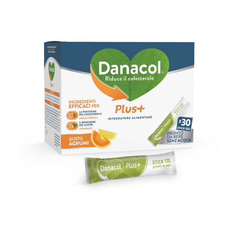 Danacol Plus+: integratore per colesterolo alto