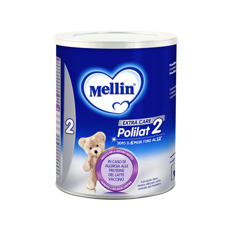 Latte Mellin Polilat 2 | Confezione 400 gr