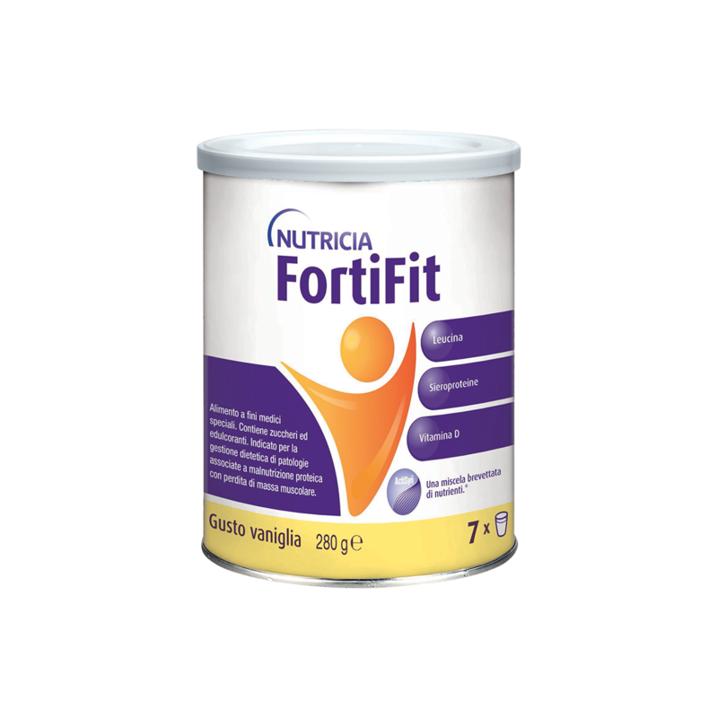 FortiFit Vaniglia 12 Barattoli da 280 grammi | Nutricia