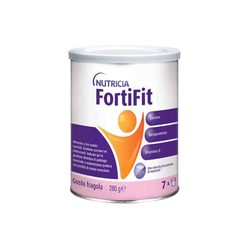 FortiFit Fragola 12 Barattoli da 280 grammi | Nutricia