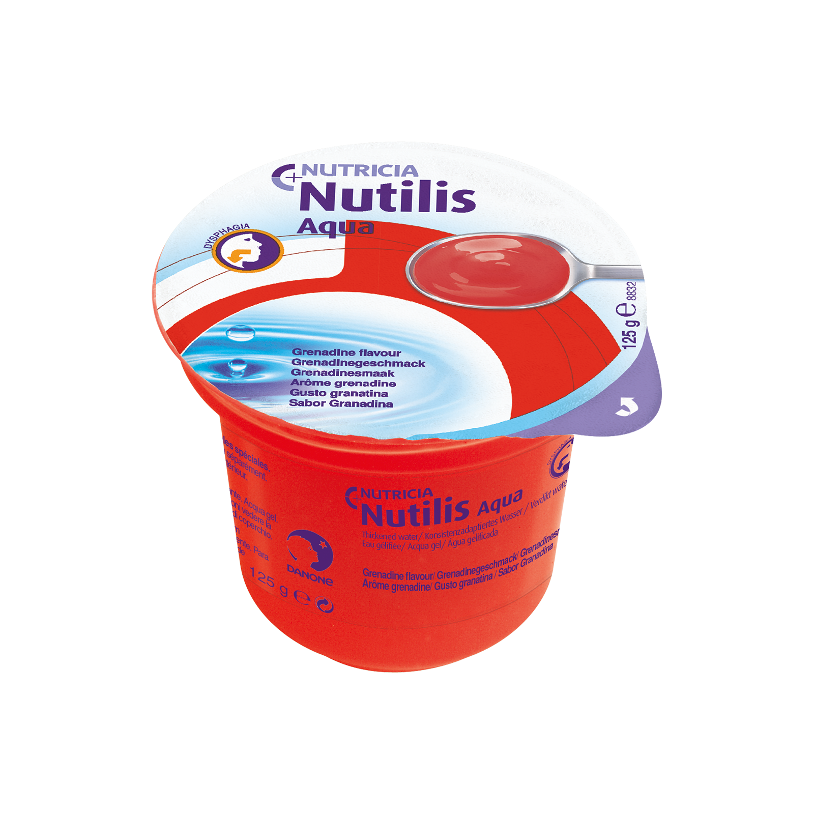 Nutilis Aqua gel Granatina 48x Vasetto 125 g | Nutricia