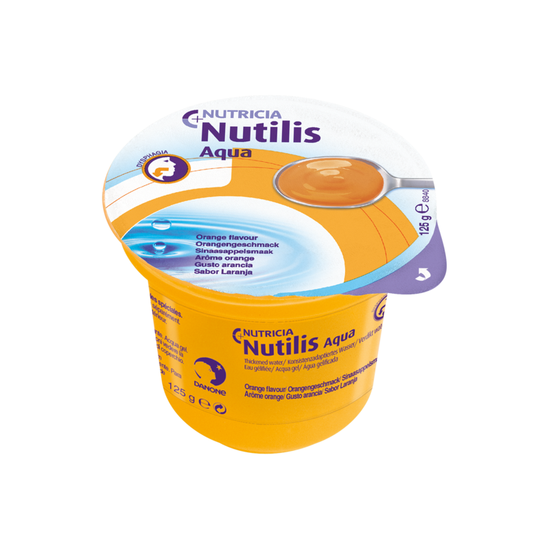 Nutilis Aqua gel Arancia 72x Vasetto 125 g | Nutricia