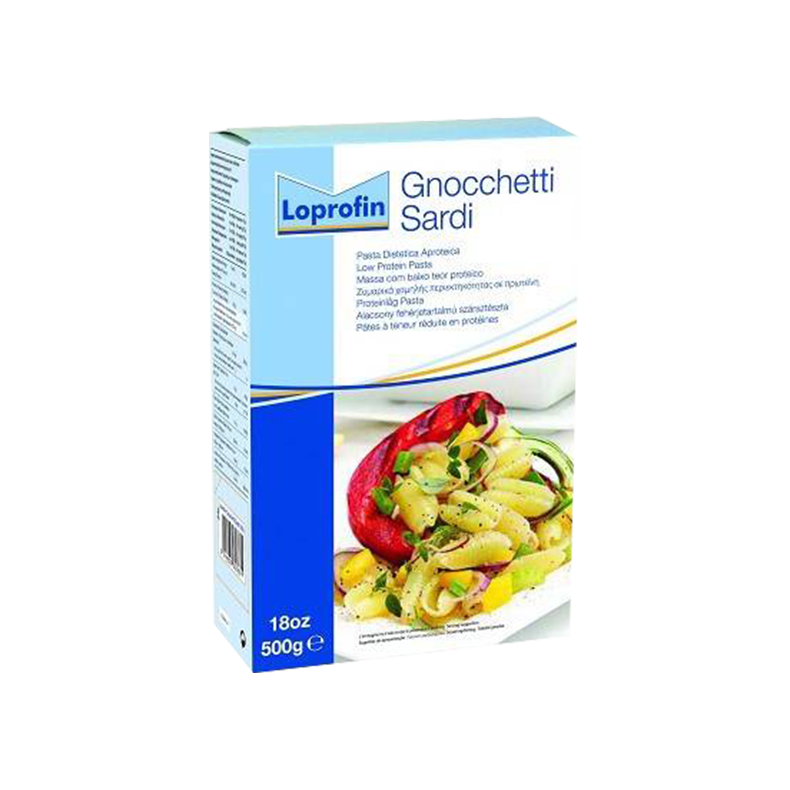 Loprofin Pasta Gnocchetti Sardi scatola da 500g | Nutricia