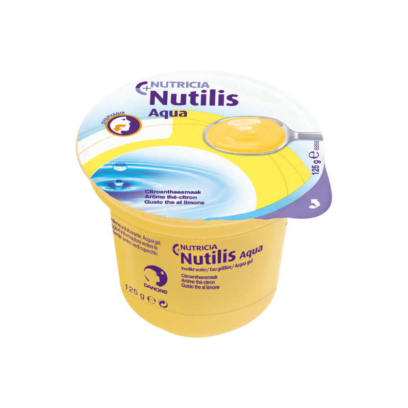 Nutilis Aqua gel The al limone 12x Vasetto 125 g | Nutricia