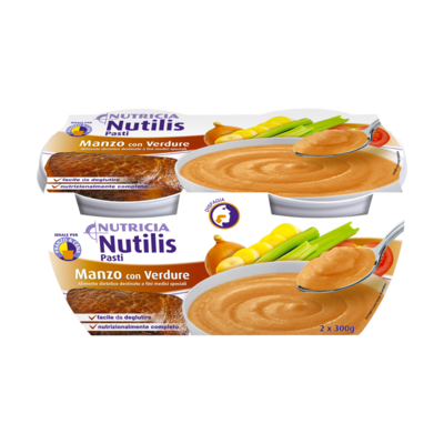 NUTILIS PASTI Manzo con Verdure 2x300g
