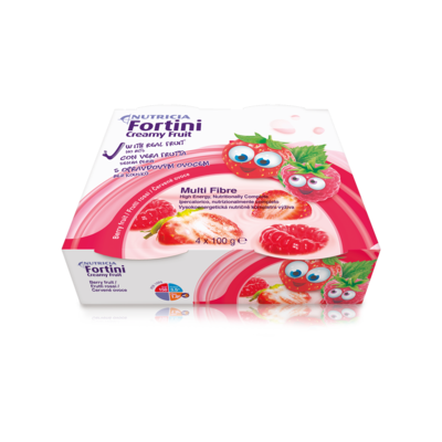 Fortini creamy multifibre frutti rossi 24 Coppette