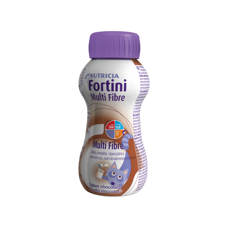 Fortini Multifibre Cioccolato 48x Confezione 200 ml | Nutricia