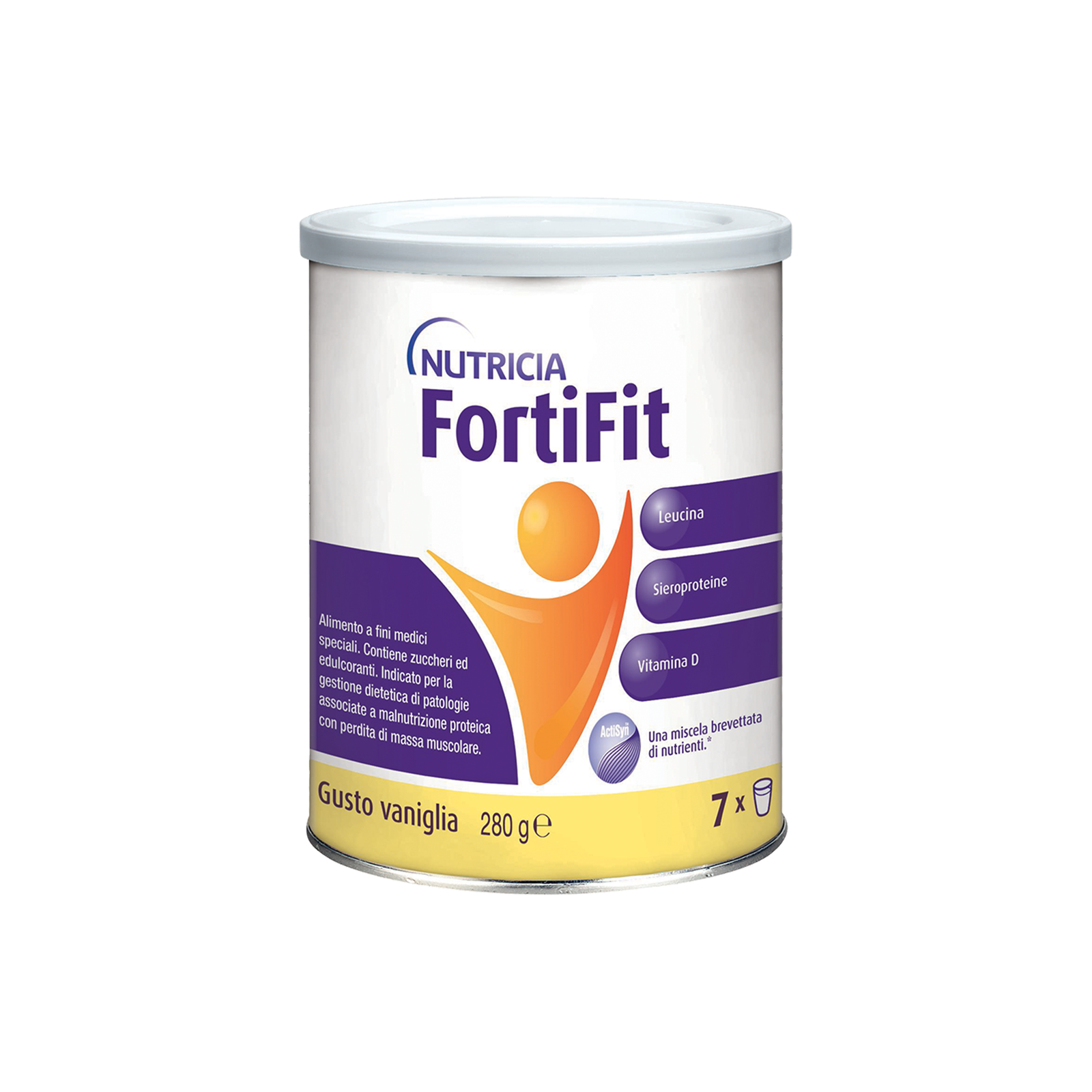 FortiFit Vaniglia 4 Barattoli da 280 grammi | Nutricia