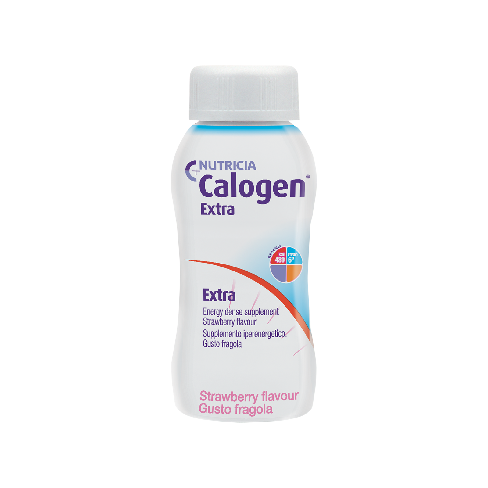Calogen Extra gusto fragola 4 bottigliette da 200 ml | Nutricia