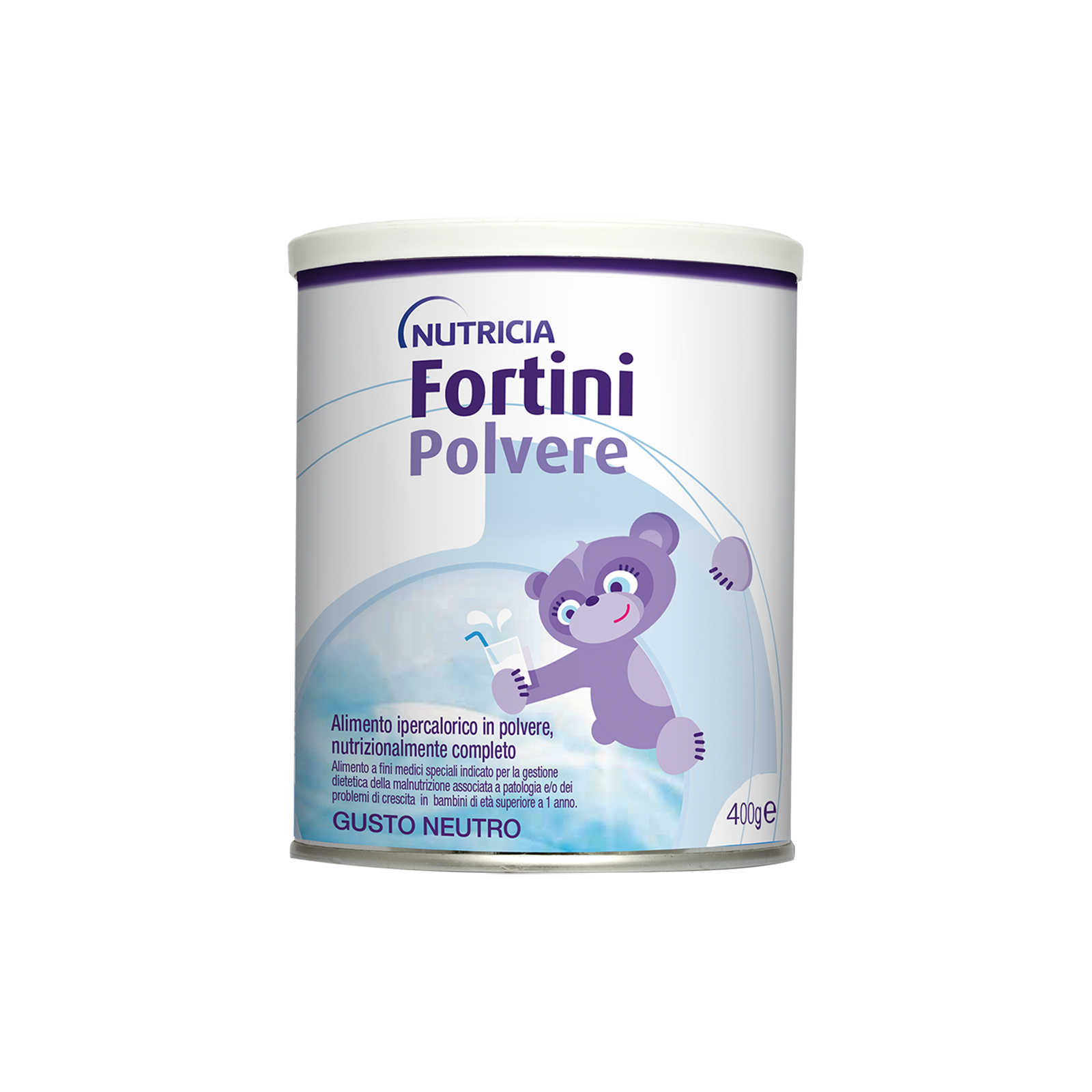 Fortini Polvere Neutro 4x Barattolo 400 g | Nutricia