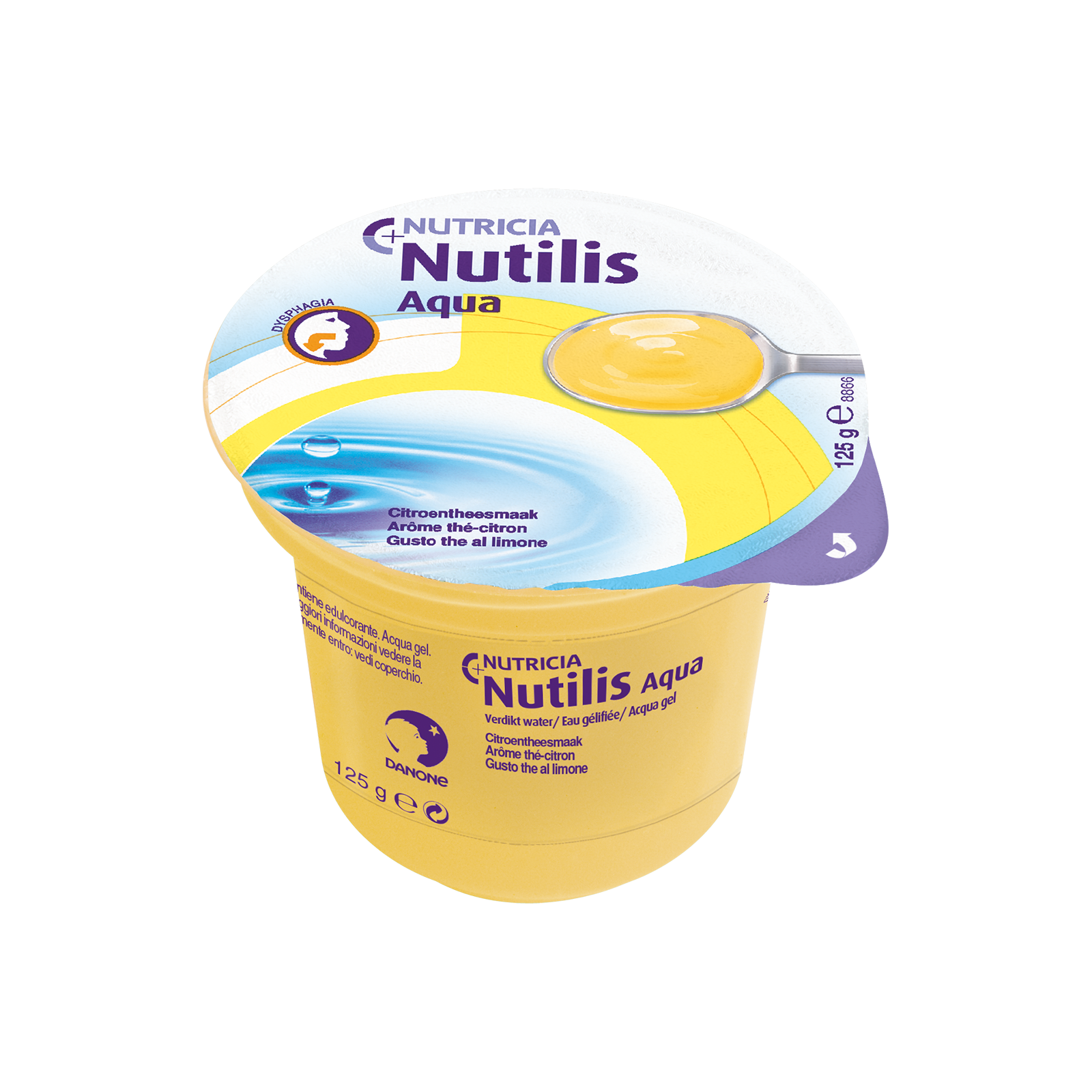 Nutilis Aqua gel The al limone 72x Vasetto 125 g | Nutricia