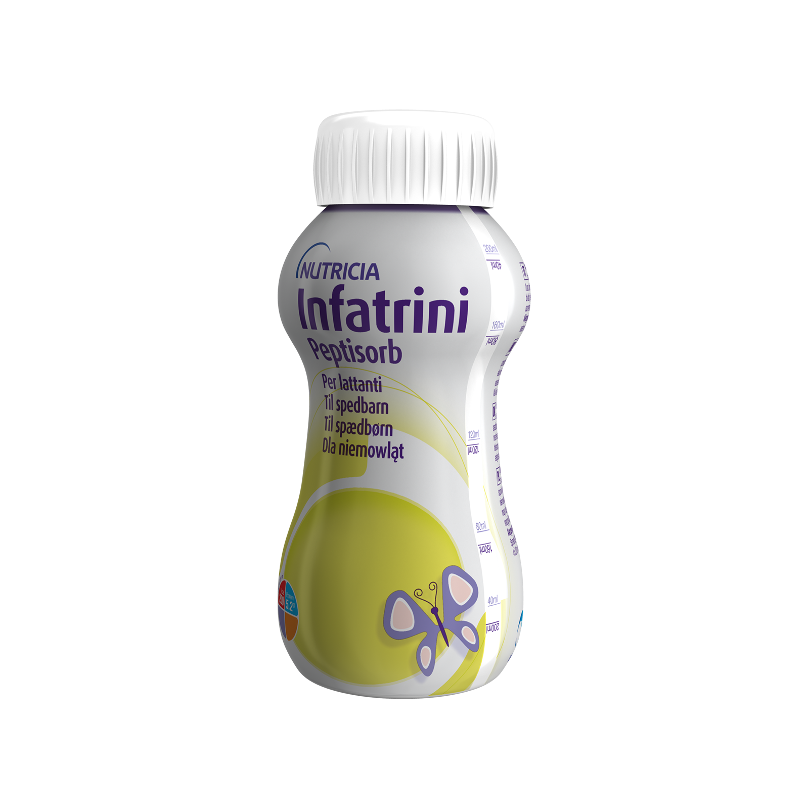 Infatrini Peptisorb 4x Bottiglietta 200 ml | Nutricia