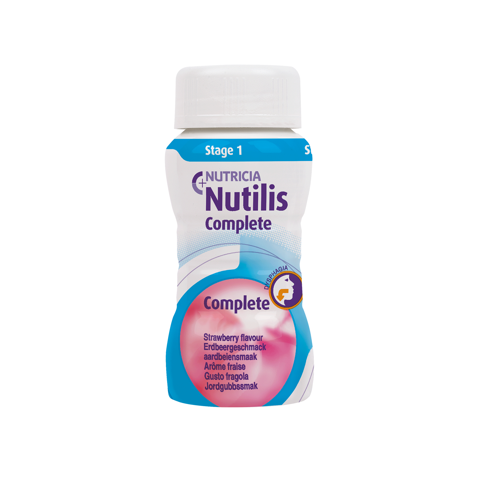 Nutilis Complete Stage 1 Fragola 48x Bottiglietta da 125 ml | Nutricia