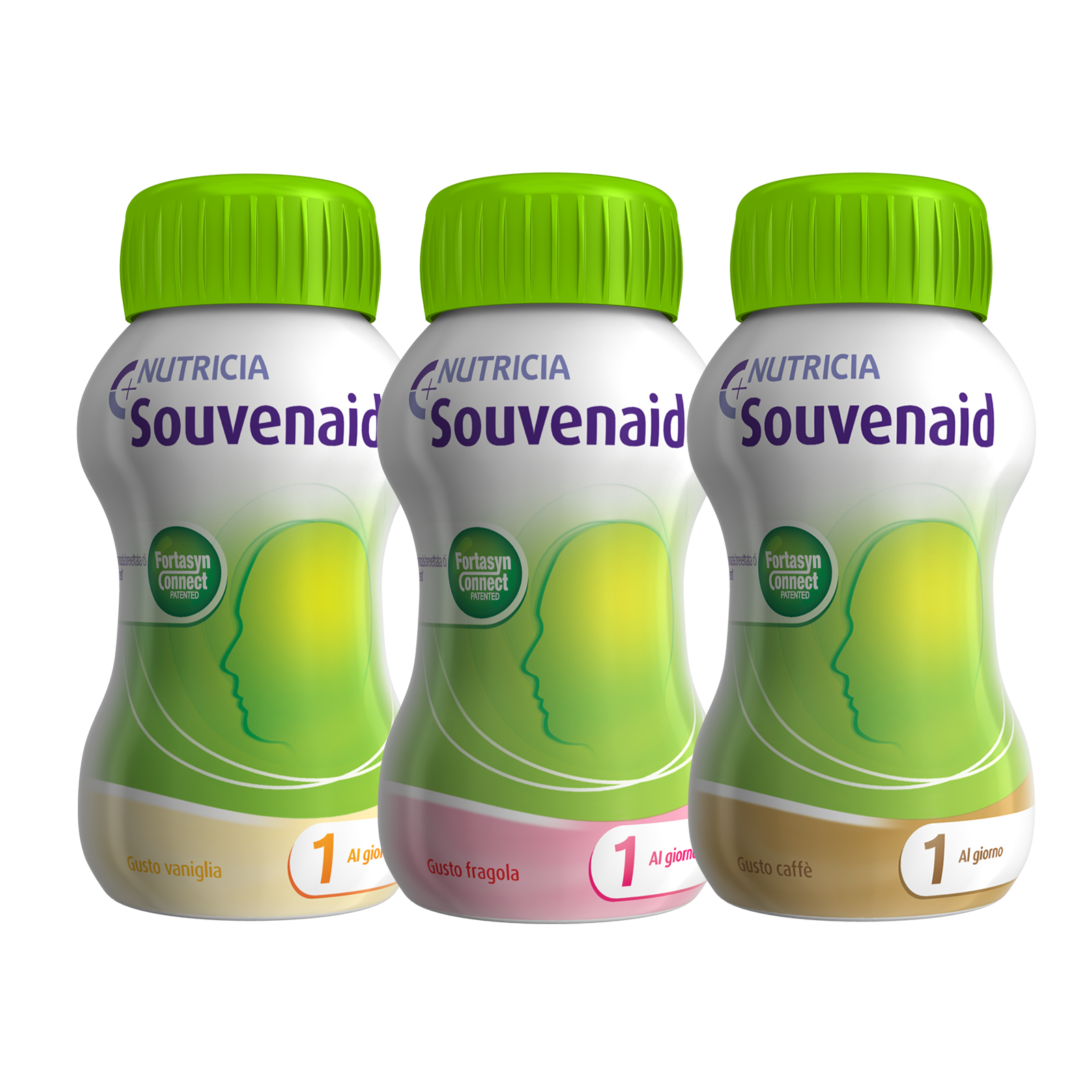 Souvenaid integratore Fragola, Vaniglia, Caffè 12x125 ml | Nutricia