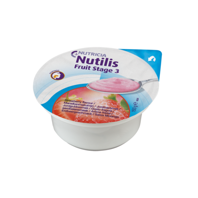 Nutilis Fruit Fragola 3 Vasetti
