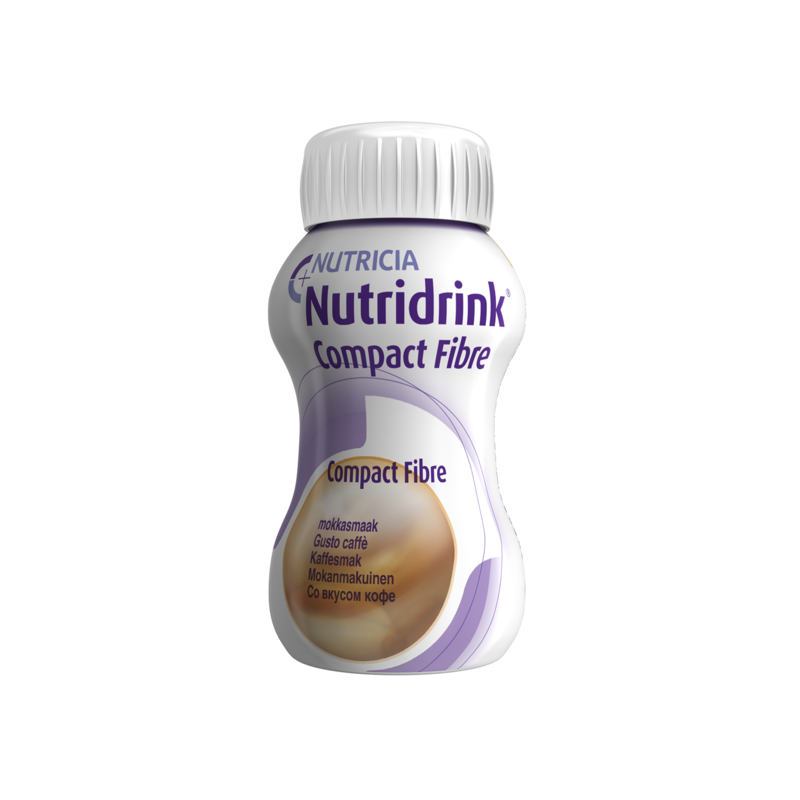 Nutridrink Compact Fibre caffè 48x Bottiglia 125 ml | Nutricia