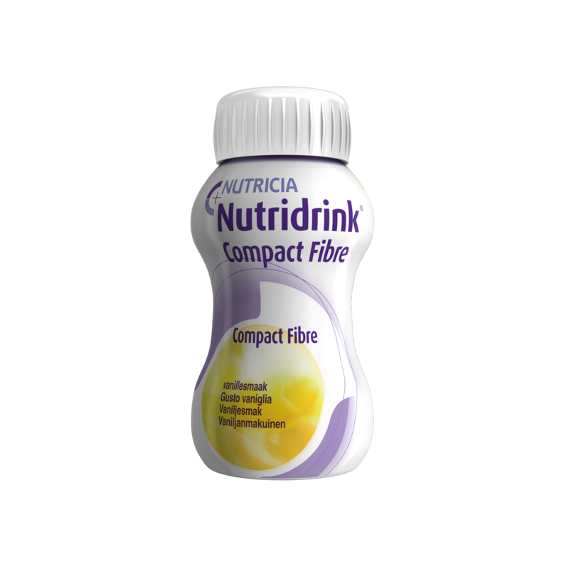 Nutridrink Compact Fibre vaniglia 48x Bottiglia 125 ml | Nutricia