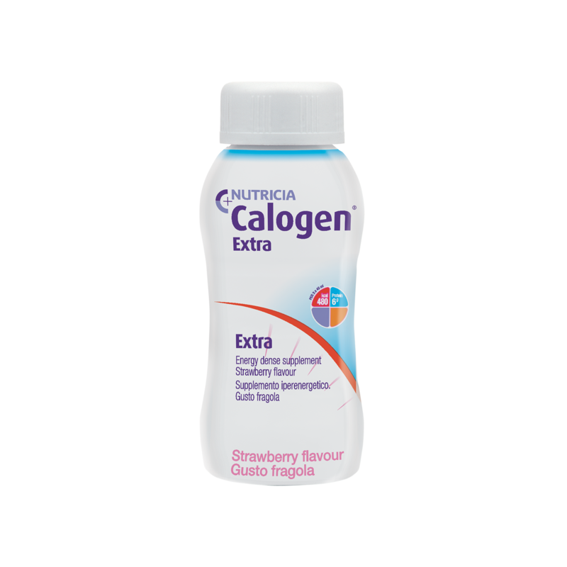Calogen Extra gusto fragola 4 Bottigliette da 200 ml | Nutricia