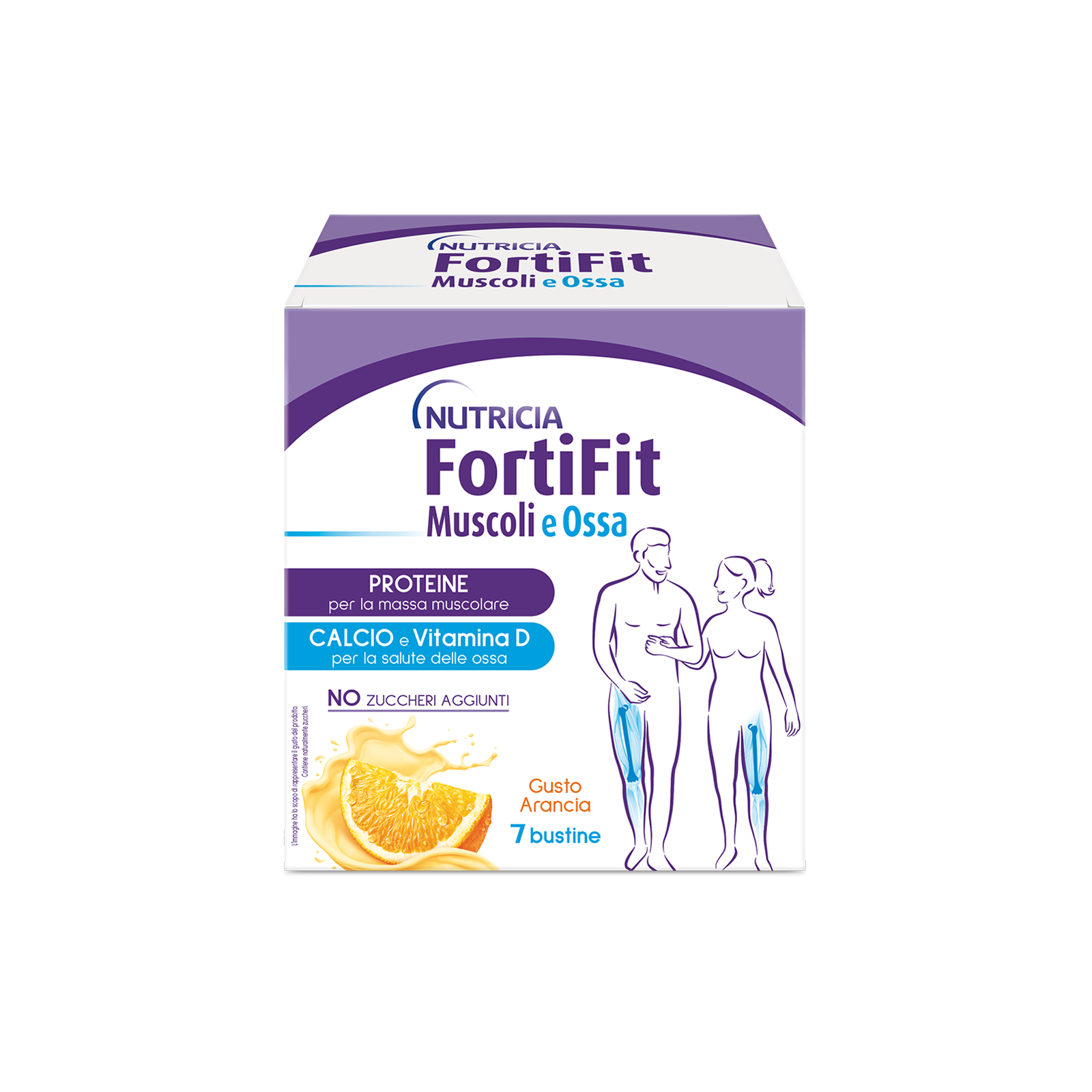 FortiFit Muscoli e Ossa Arancia integratore  4x7 bustine | Nutricia
