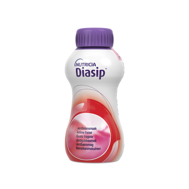 Diasip Fragola 4x Bottiglia da 200 ml | Nutricia