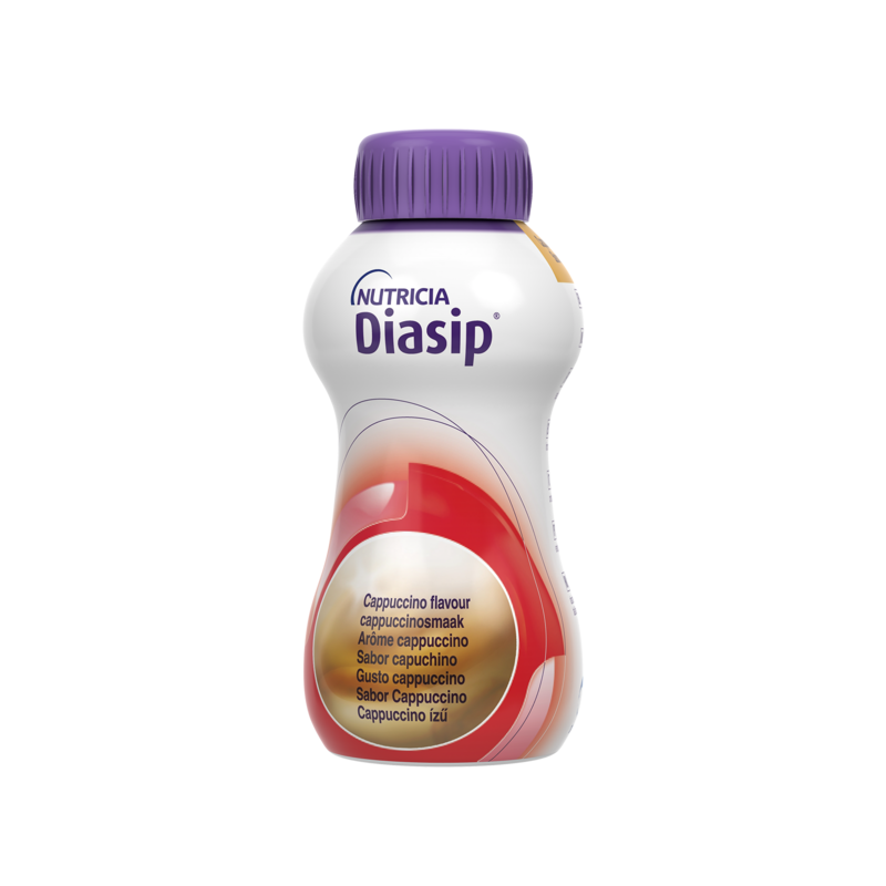 Diasip Cappuccino 24x Bottiglia da 200 ml | Nutricia