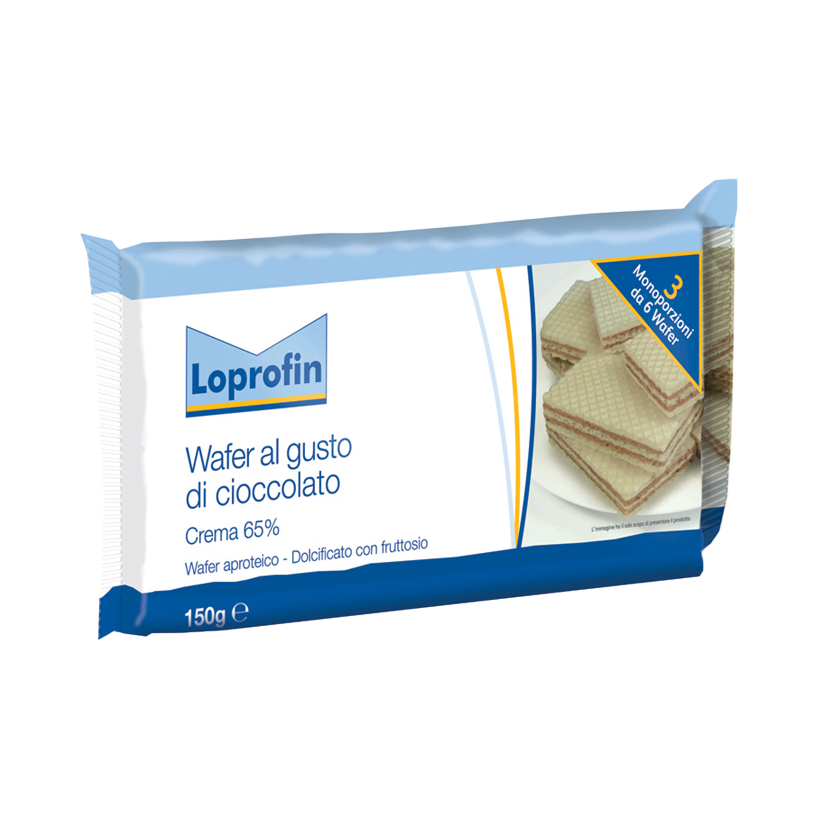 Loprofin Wafer al cioccolato scatola da 150g | Nutricia