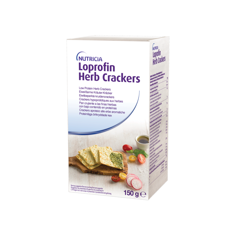 Loprofin Cracker alle Erbe Aromatiche scatola da 150g | Nutricia