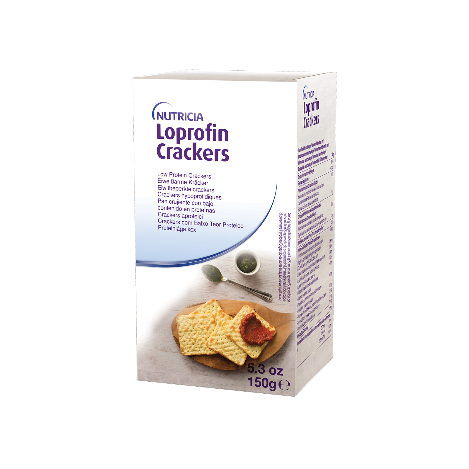 Loprofin Cracker scatola da 150g | Nutricia