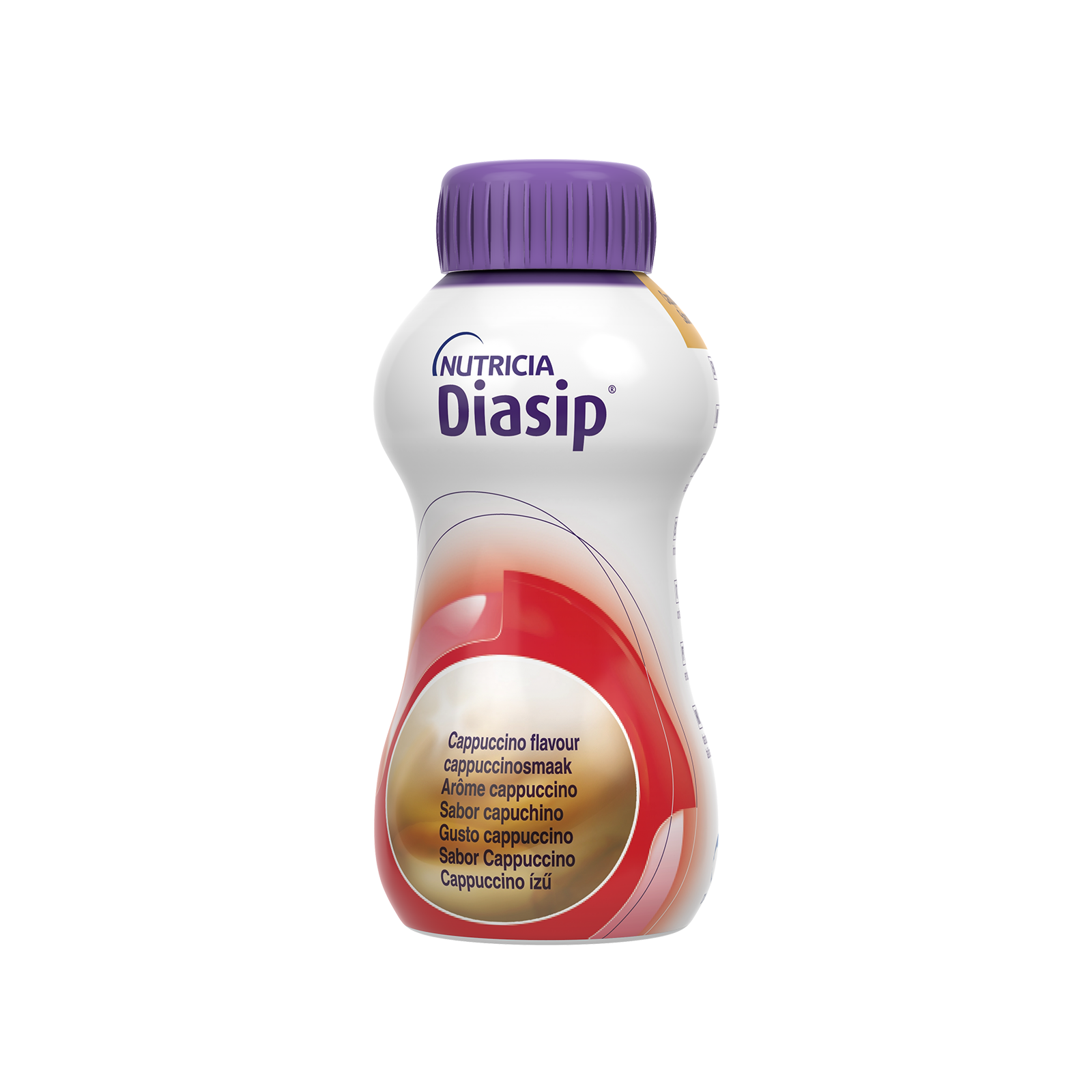 Diasip Cappuccino 4x Bottiglia da 200 ml | Nutricia