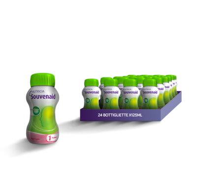 Kit Souvenaid Caffè e Fragola 24 bottigliette