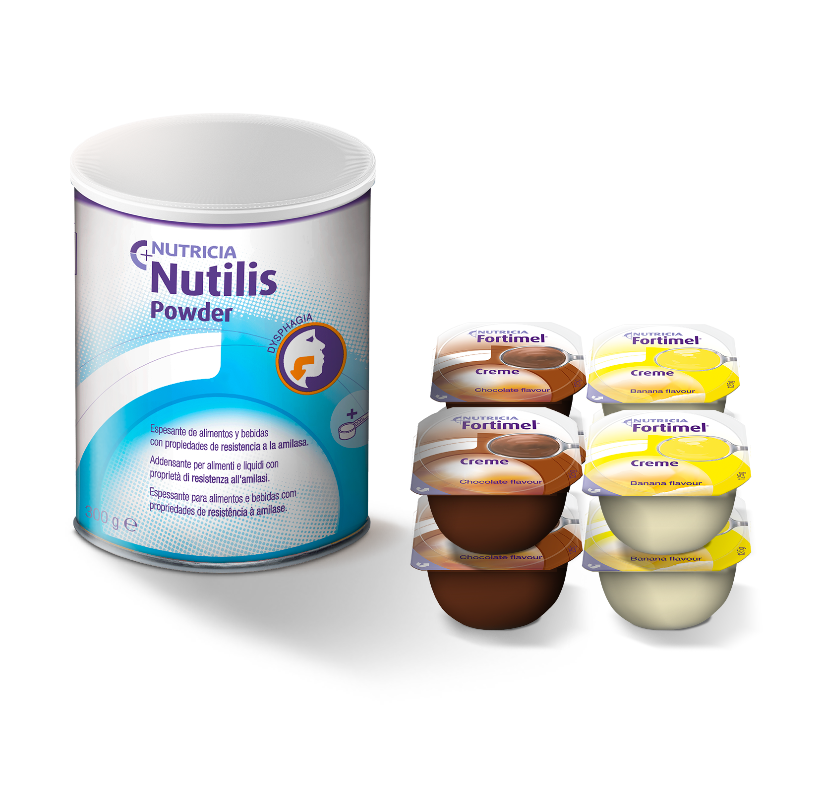 Nutilis Powder, Fortimel Cream, Nutilis | Integratori Nutricia