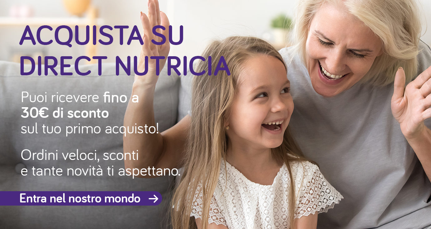 Registrati a Nutricia Shop 