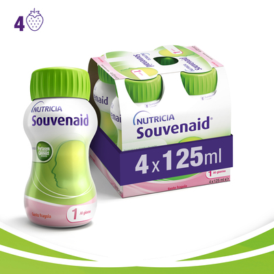 SOUVENAID Fragola 4x125ml