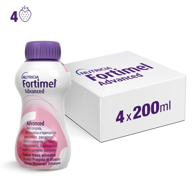 FORTIMEL ADVANCED Fragola di Bosco 4x200ml