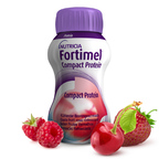 FORTIMEL COMPACT PROTEIN Neutro, Zenzero Tropicale, Frutti Rossi Rinfrescanti 12x125ml