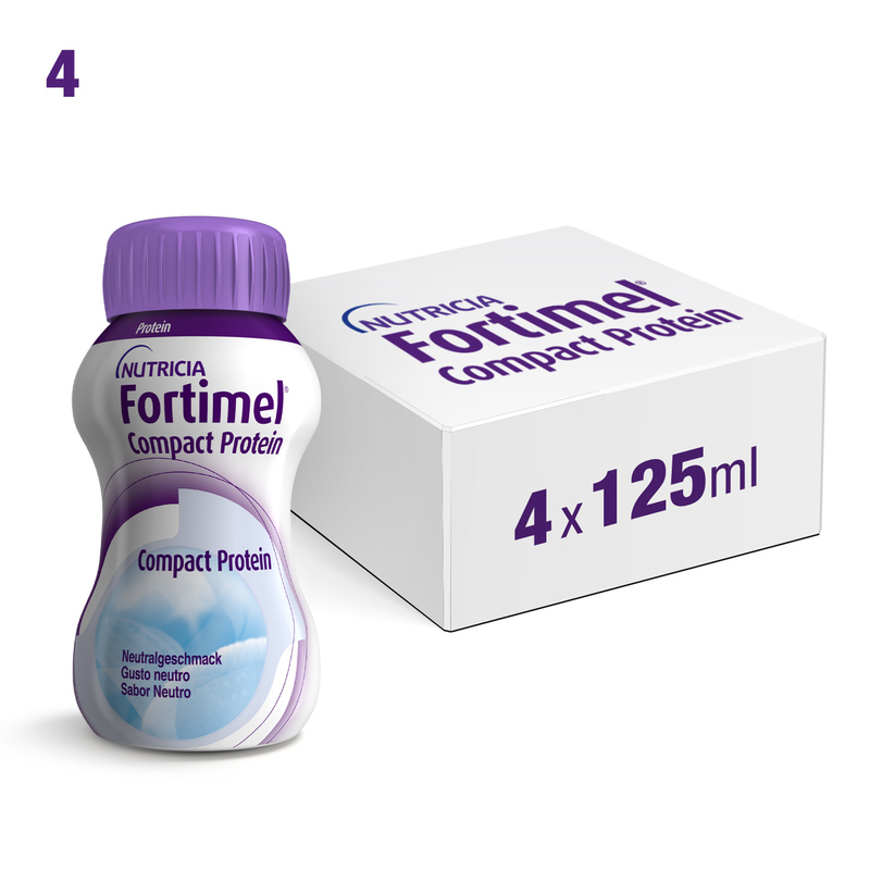FORTIMEL COMPACT PROTEIN Neutro 4x125ml