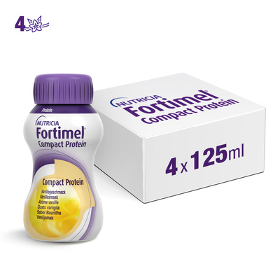 FORTIMEL COMPACT PROTEIN Vaniglia 4x125ml