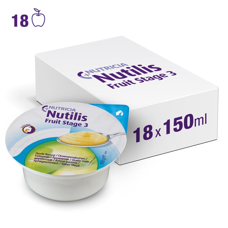 NUTILIS FRUIT Stage 3 Mela 18x150g