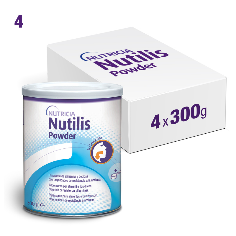 NUTILIS POWDER, Addensante in Polvere 4x300g