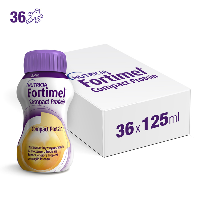 FORTIMEL COMPACT PROTEIN Zenzero Tropicale 36x125ml