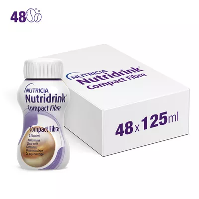 NUTRIDRINK COMPACT FIBRE Caffè 48x125ml