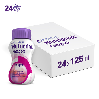 NUTRIDRINK COMPACT Frutti di Bosco 24x125ml