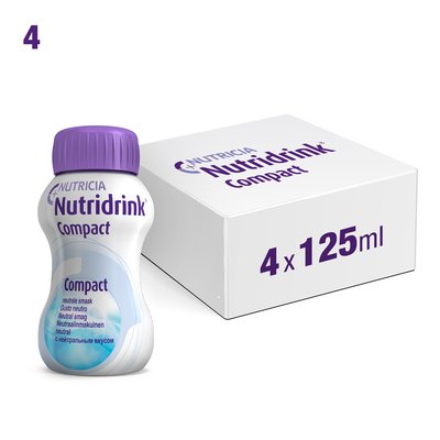 NUTRIDRINK COMPACT Neutro 4x125ml