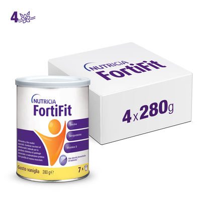 FORTIFIT Vaniglia 4x280g