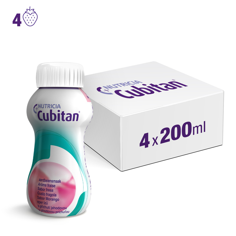 CUBITAN Fragola 4x200ml