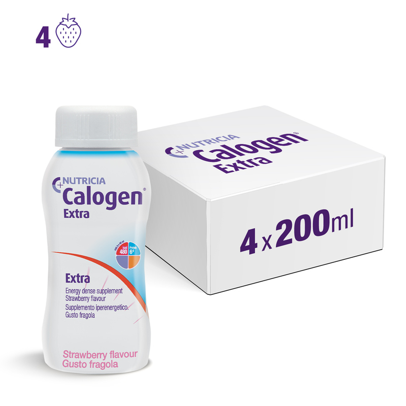 CALOGEN EXTRA FRAGOLA 4x200ml