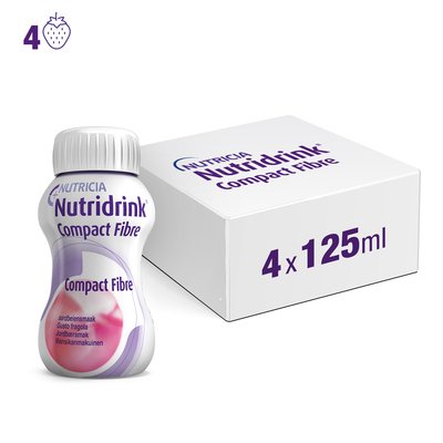 NUTRIDRINK COMPACT FIBRE Fragola 4x125ml