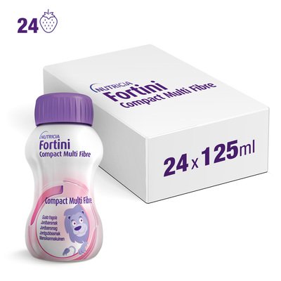 FORTINI COMPACT MULTIFIBRE Fragola 24x125ml