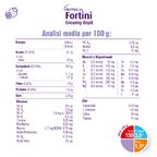 FORTINI CREAMY FRUIT MULTIFIBRE Frutti Rossi 48x100g