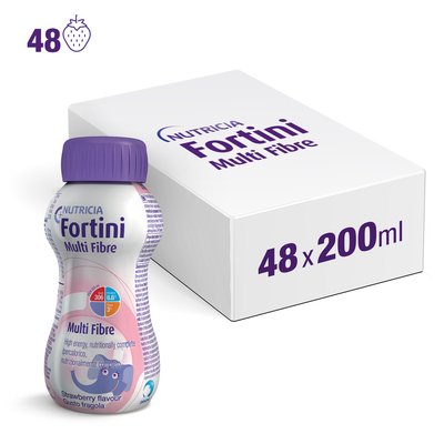 FORTINI MULTIFIBRE Fragola 48x200ml